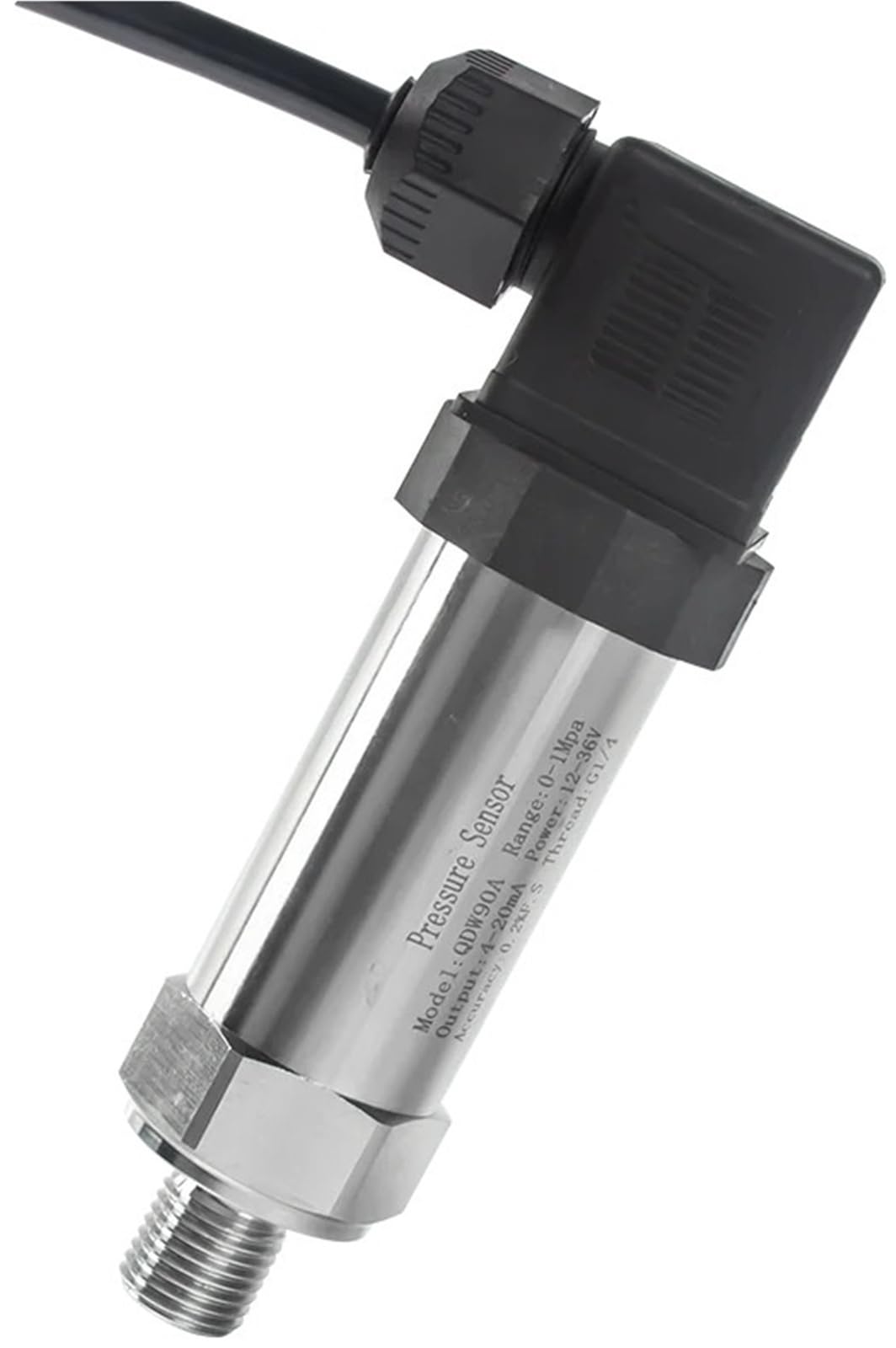 Transmisor de presión 4 20ma 0-10V 12-36V Sensor Digital NPT1/4 0.1bar 10bar 16bar 200bar 4-20mA