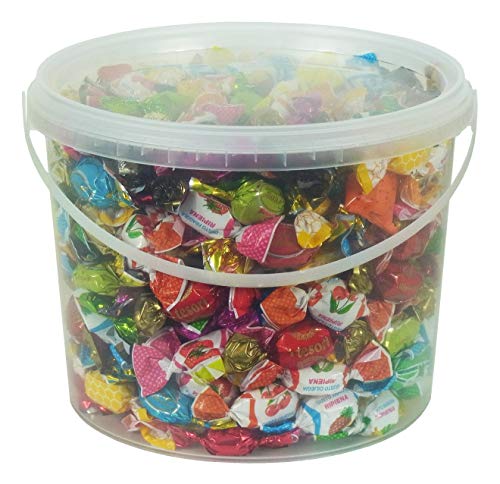 CAPTAIN PLAY | Party Bucket Bonbon Mix für Kindergeburstag, Schatzsuche, Halloween | 1,5 kg