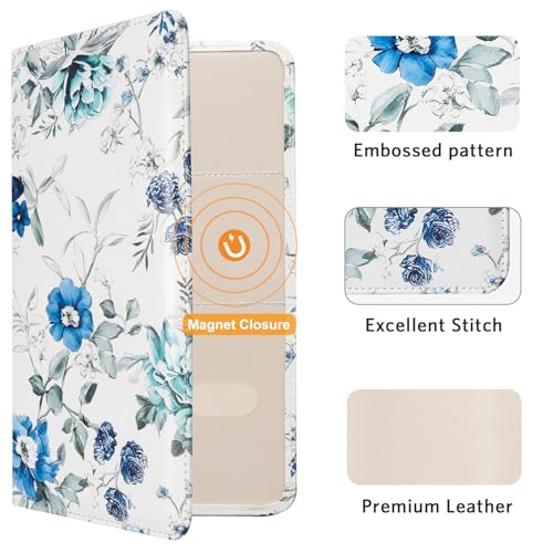 Image of CoBak Car Registration and Insurance Holder | Vehicle Glove Box Organizer, Auto Truck Compartment Document Case with Magnetic Closure for Insurance & Driver License