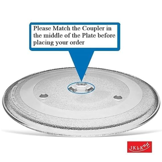 Image of J K b K - 12.50 inch Coupler Glass Plate NN-CT645B COMPATIBLE with PANASONIC Microwave