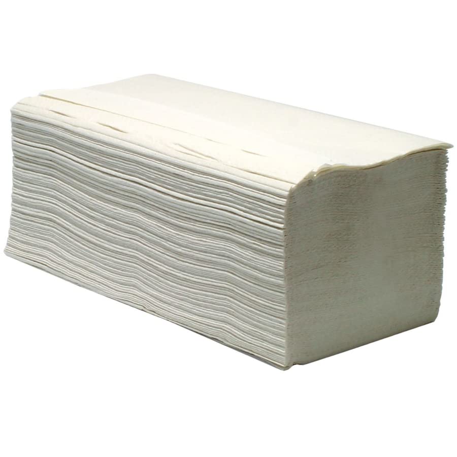 ZVG 15422-04 Zetform - Toallas Papel Plegables (2 capas, 23,5 x 23 cm, 3200 unidades), color blanco