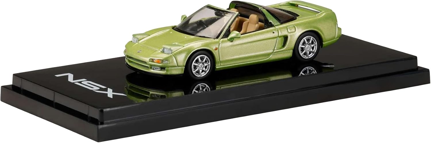 1/64 Honda NSX Type T with Removable Roof Lime Green Metallic