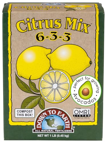 Down To Earth All Natural Fertilizers Organic Citrus Mix -...