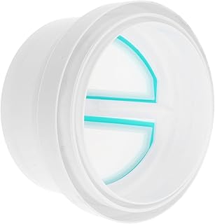 Veemoon Válvula De Retención De Campana Adaptador De Conducto La Válvula De Retención Salida De Escape Válvula De Escape De Vacío Válvula De Vacío De Polivinilo Blanco