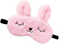 Vista 15 de Antifaz para dormir KANOA de animales lindos, suave y mullido, forro de felpa, conejo lindo, panda, koala, cubierta para los ojos, para niños