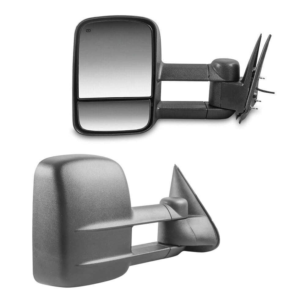 Amazon.com: ORALSIM L&R Power Heated Tow Mirrors Left Right 
