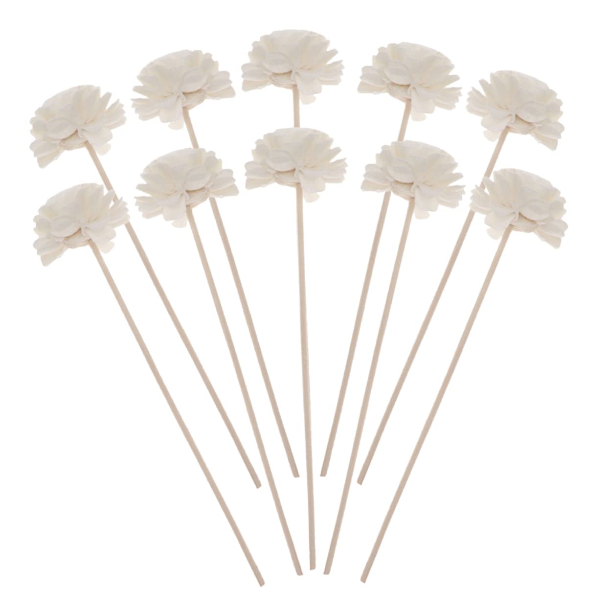 PRETYZOOM 50stücke Rattan Diffuser Sticks Für Aromatherapie Duftstäbchen Für Ätherische Öle Natürliche Raumdüfte Ergänzung Für Zuhause Büro Und Yoga-räume