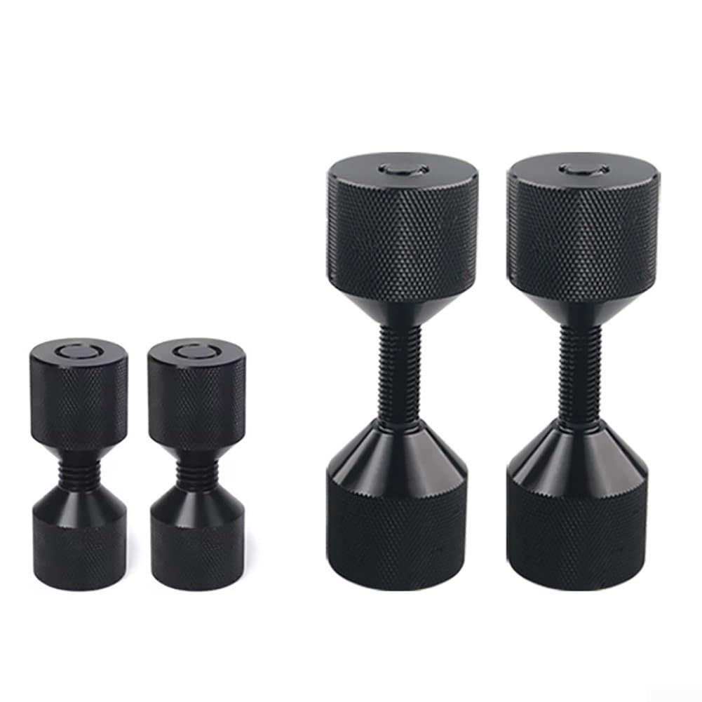 Perno de alineación de 2 agujeros de acero inoxidable 1-1/8" y 1-5/8