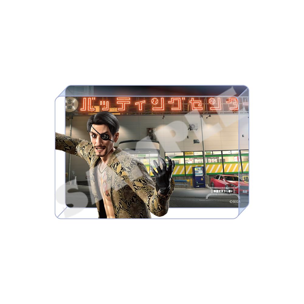 龍が如く 真島吾朗 アクリル置時計 グッズ-時計】龍が如く アクリル置時計 真島吾朗 | アニメイト