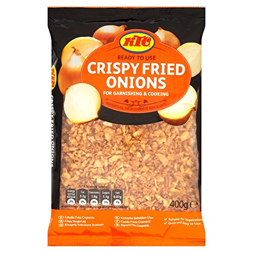 KTC Fried Onions, 400 g, Pack of 12