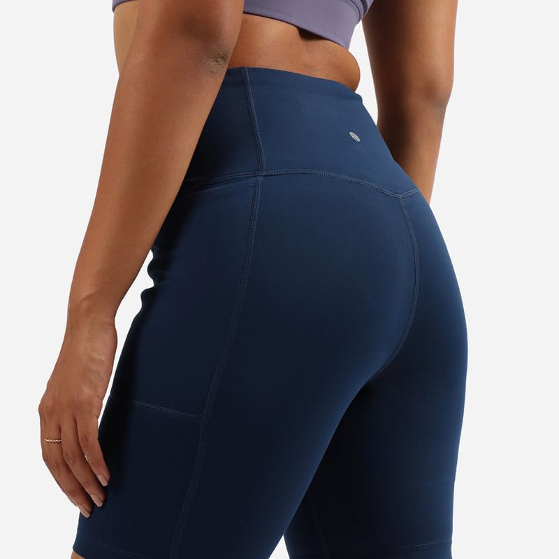 Image of Blissclub Ultimate Cycling Shorts Lite with 2 Pockets | Gym Shorts for Women Workout, Sports Shorts, Swim Shorts and Shapewear for Tummy