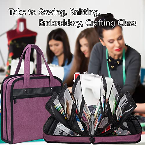 Image of PACMAXI Sewing Accessories Storage Bag, Knitting, Craft Tools