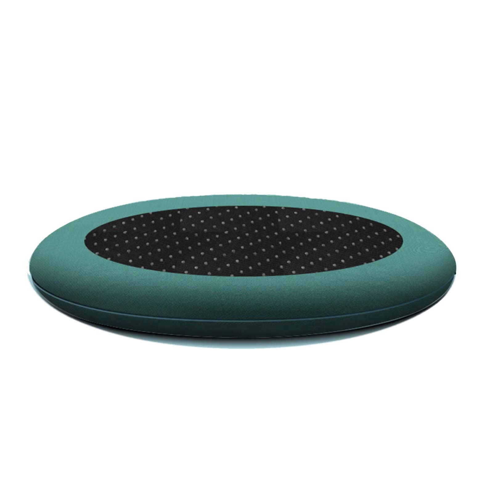 Chair Cushion For Dining Chairs Non Slip, Round Chasir Pads Memory Foam Anti-Deformation, Washable and Detachable Seat Cushion with Embedded Zipper and Hidden Non Skid Area Deep Grey, 30cm/12in