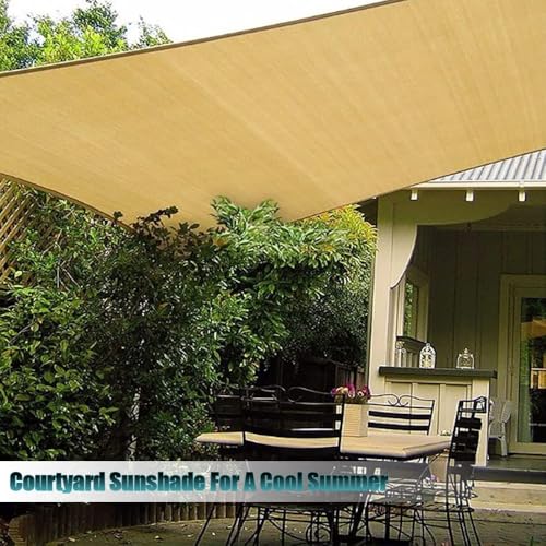 Toile d'ombrage pour jardin solution d'ombrage extérieur grand format - 6