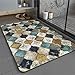Produktbild Aoojlo Badematte Rutschfester Badezimmerteppich Absorbierende Badteppich, 70x120cm Badezimmer Teppich, Schnell Trocknend Fussmatte, Bath Mats, Bodenmatte Saugfähig Badvorleger, Fußmatte Dusche Muster