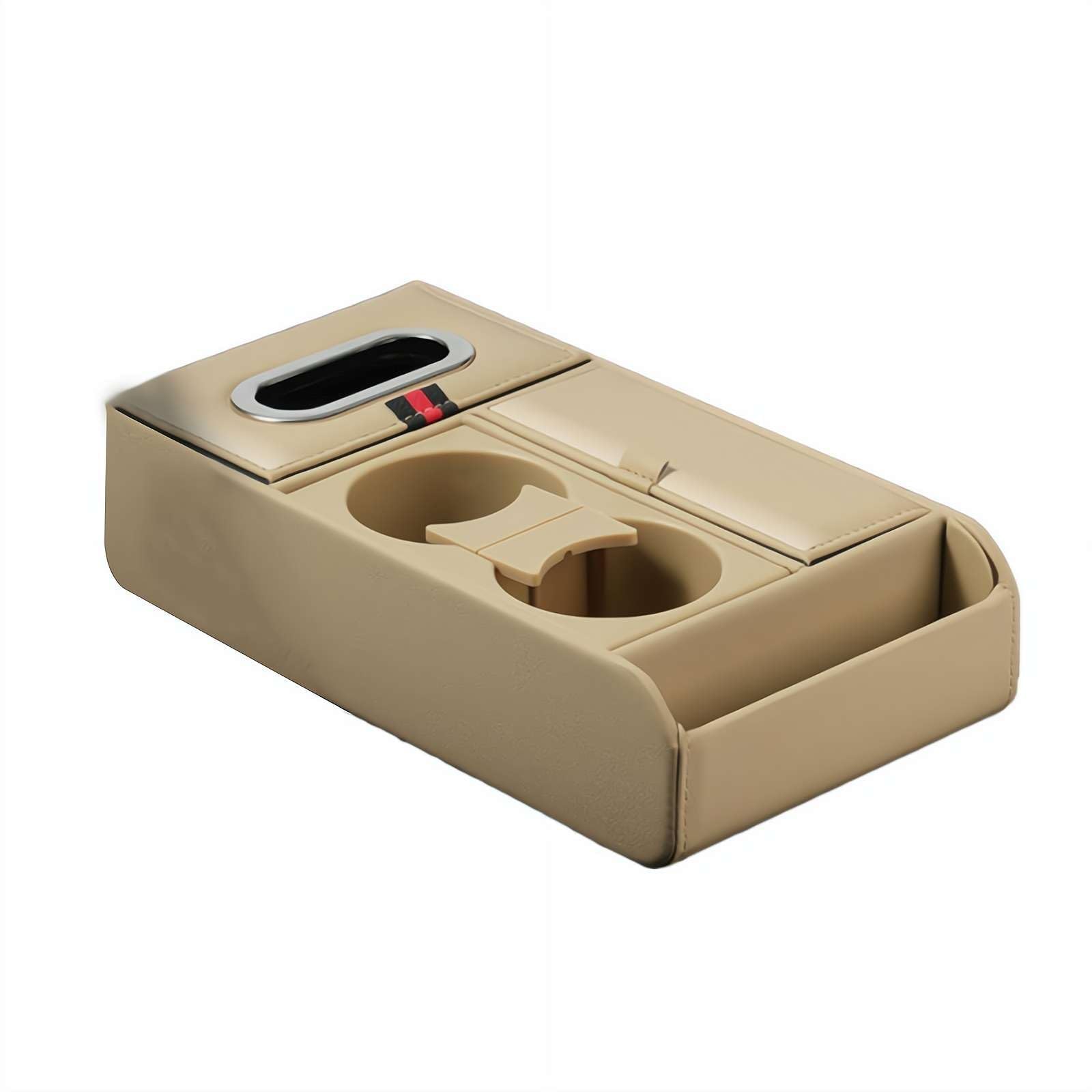 Organizer per Bracciolo Auto per Opel Grandland 2017–2022 2023 2024 2025 2026, Scatola Portaoggetti, Multiuso Tappetino per Bracciolo Auto, Accessori Interni Auto, Organizer Consolle