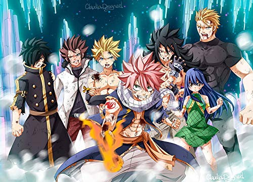 Poster World Anime Fairy Tail Erik Fairy Tail Gajeel Redfox Matte