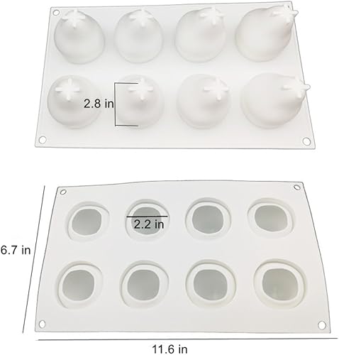 Miniatura 2 de Moldes de silicona en forma de pera, herramientas de decoración de pasteles, utensilios para hornear, mousse de postre francés, molde para hornear,