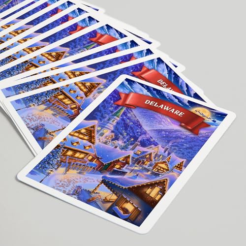 Lantern Press Delaware, Baraja de Poker 52 Cartas miniatura 5
