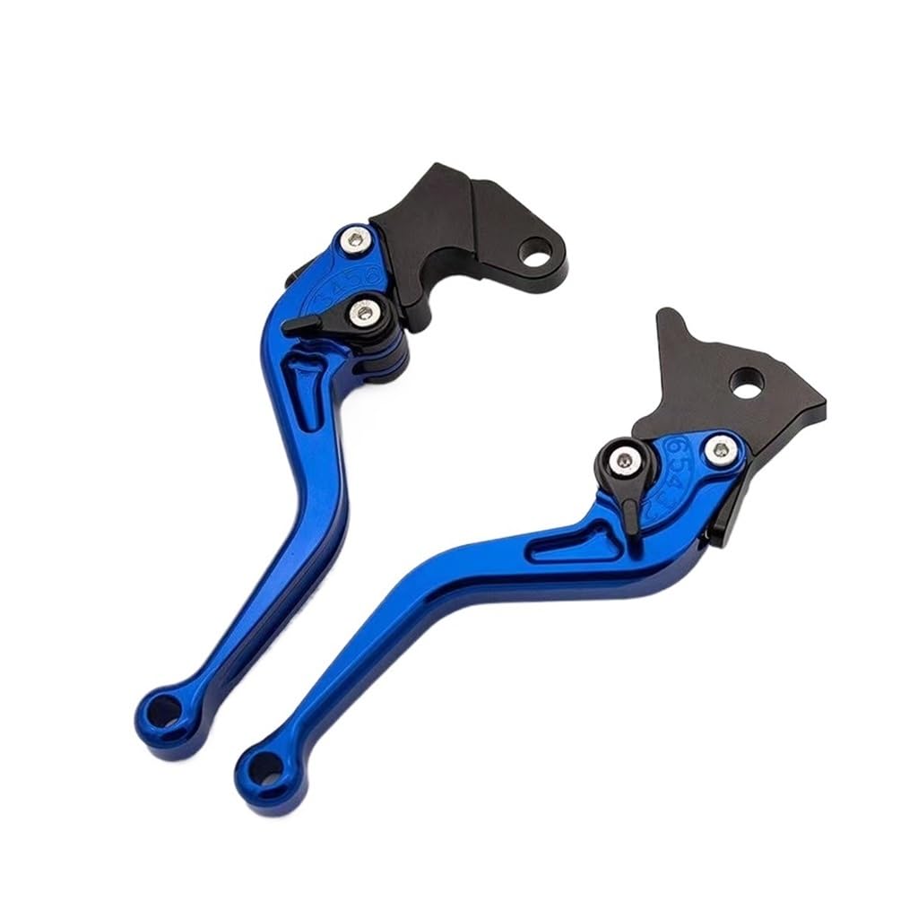 Xpghyiu Blue 147Mm Brake Clutch Levers For Mt09 Mt07 Fz09 Fz07 Mt-09 Mt-07 Mt 07 09 700 900 Tenere Adjustable Motorcycle Brake Clutch Lever