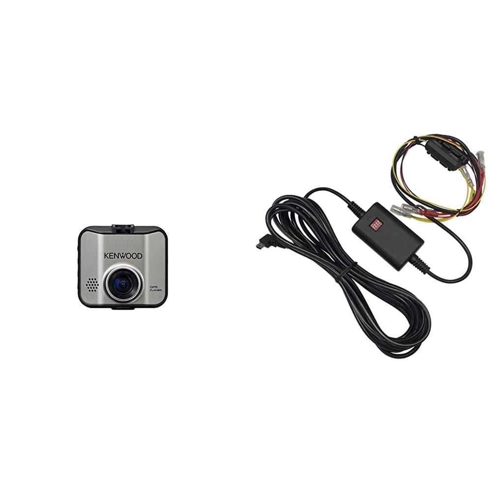 Amazon.co.jp: Set with KENWOOD DRV-350-S Dashcam, Silver, Standard 