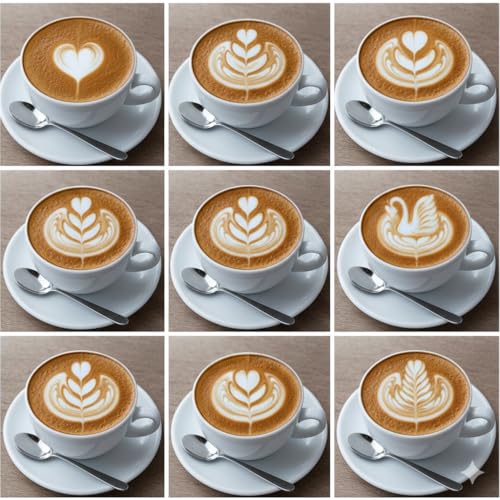 Image of AGARO Milk Frothing Pitcher - 350ml Stainless Steel Coffee Jug with Latte Art Pen | Durable 304 Steel Espresso Pitcher for Milk Frothing, Cappuccino & Barista Tools