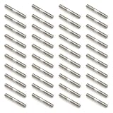 40 Pieces Stainless Steel Double End Threaded Stud Screw Bolt (M6 x 40mm)