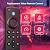 Spare Voice Remote for Replacement for 4K/4K MAX Stick (2nd/3rd Gen), Cube, Lite, HD with Power, Volume Buttons, Voice Search – for Living Room, Bedroom, Office