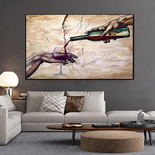 Impression sur toile moderne 50x75cm affiche murale salon - 5