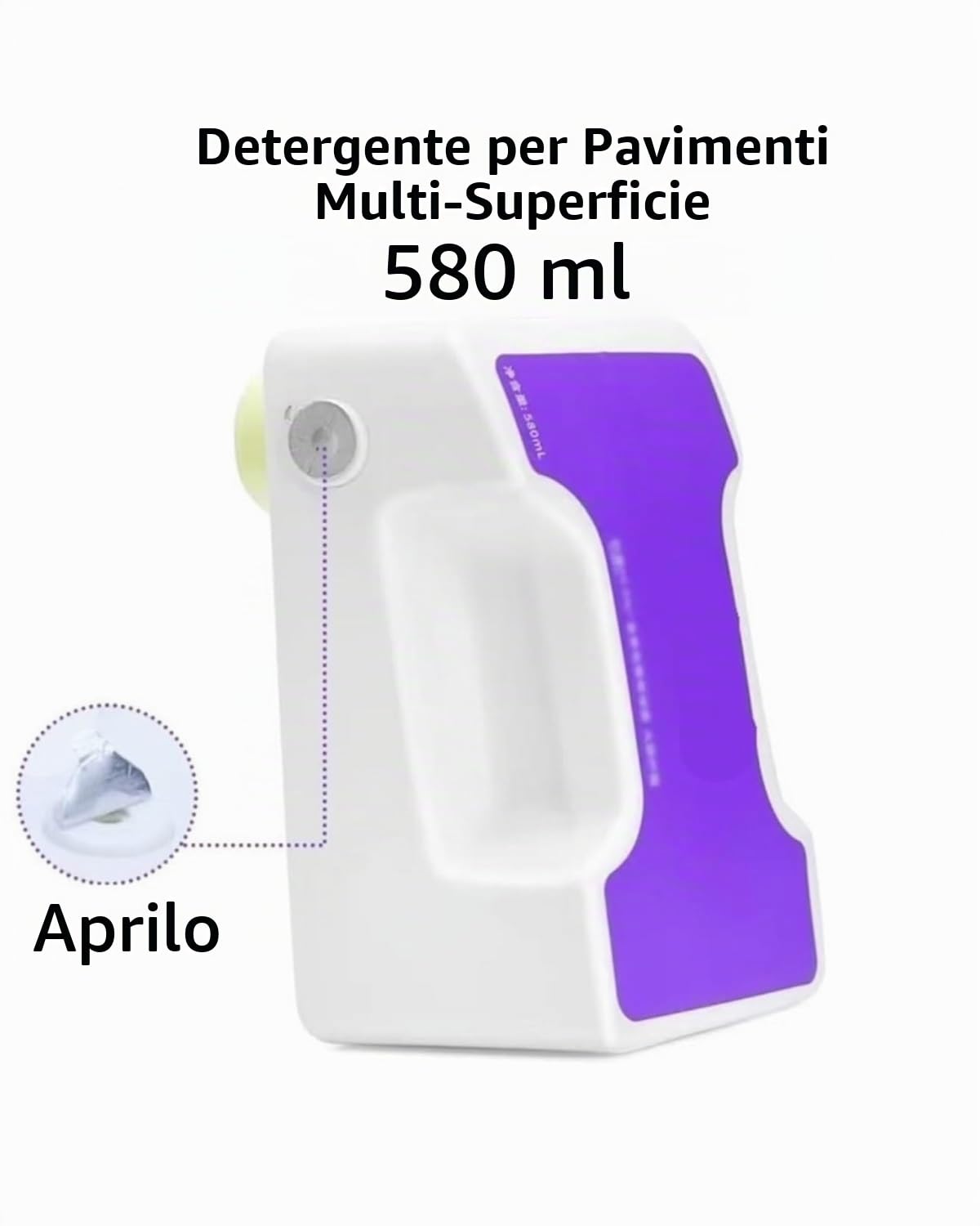 Aspirapolvere Soluzione Detergente For Pavimenti For Aspirapolvere 580 Ml, Compatibile Con Narwal Freo Z Ultra/Freo Z10, Detergente Multisuperficie(580ml*3)