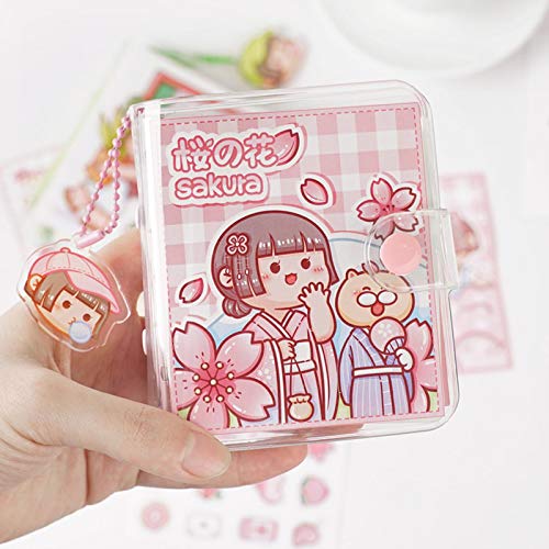 Creative Kawaii Carino Trasparente 3 Anelli Mini