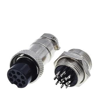 GX16 10PinGREATZT 1set 2/3/4/5/6/7/8/9/10 Pin Male & Female 16mm L70-78 Circular Aviation Socket Plug Wire Panel Connector for DIY New 2025 High Reliable Electronic Component