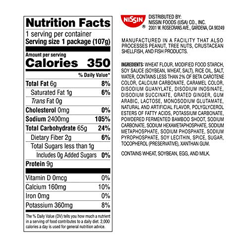 Nissin RAOH Ramen Noodle Soup, Soy Sauce, 3.77 Ounce (Pack of 6) - Image 8