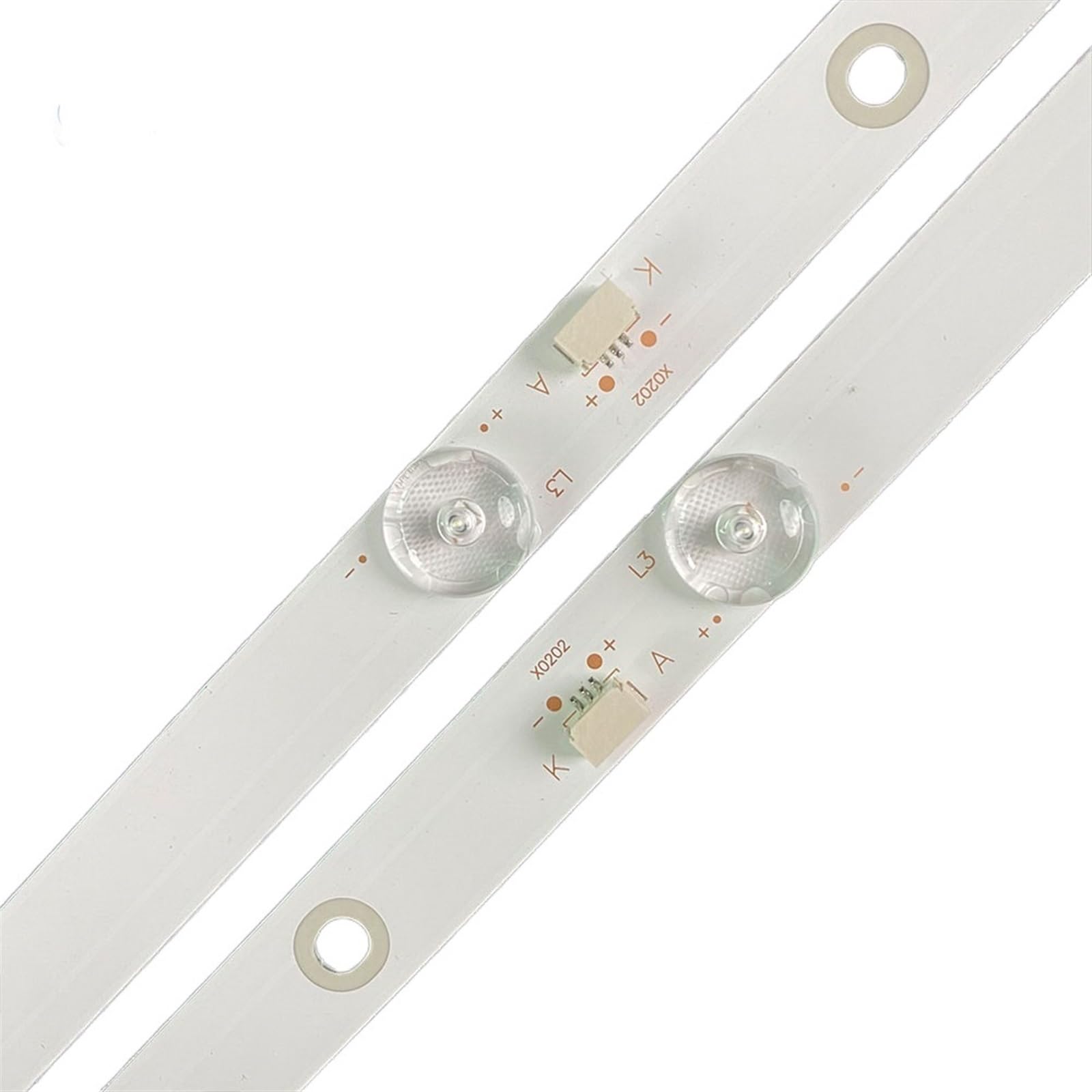 4 Uds. Tiras de LED for iluminación Trasera de TV de 823mm compatibles for Philips 43 Pulgadas GC43D09-ZC21FG-04 LED43GC 4X9 GC43D09-ZC23FG-01 43PFF5021 43PFF5011 T4312M
