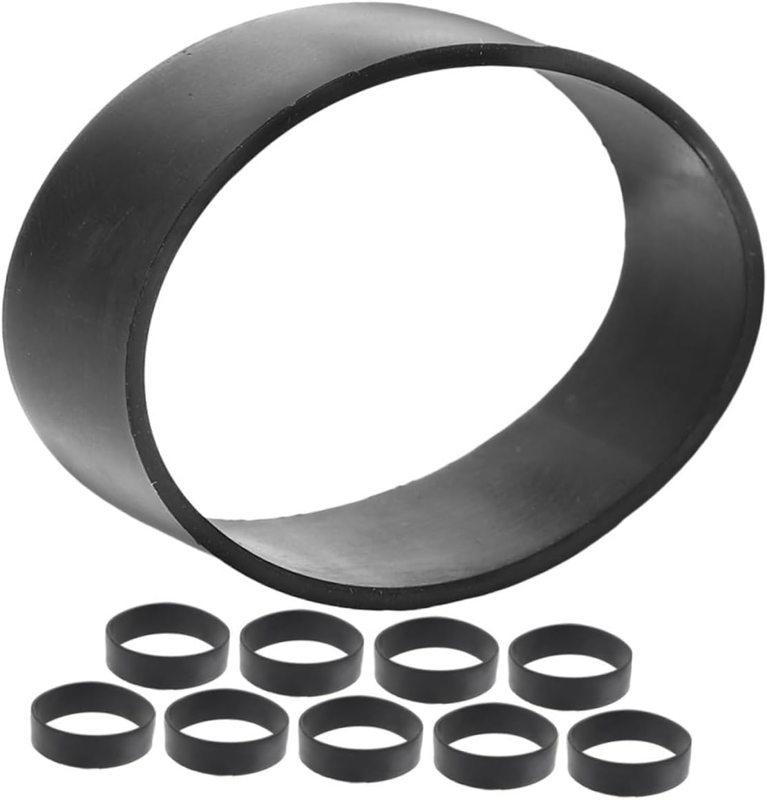 Toddmomy 10pcs Scuba Diving Weight Belt Rubber Rings Set Inner Diameter Webbing Keeper for Secure Harness and Strap Fixing Durable Underwater Gear Accessories