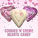 Mother's Day Chocolate Hearts in Heart Shape Box, Premium Pack of 30 Heart Shaped White Chocolates – A Sweet Mother’s Day Gift for Mom, Perfect for Sharing & Celebrating