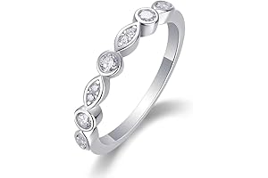 Elegant Marquise Moissanite Ring: Shimmering Splendor for Every Occasion