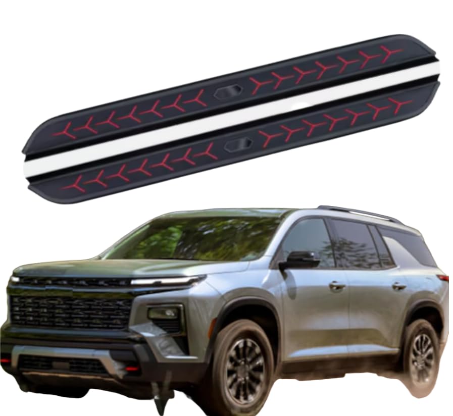 2PCS Running Boards with Brackets Side Step Nerf Bars