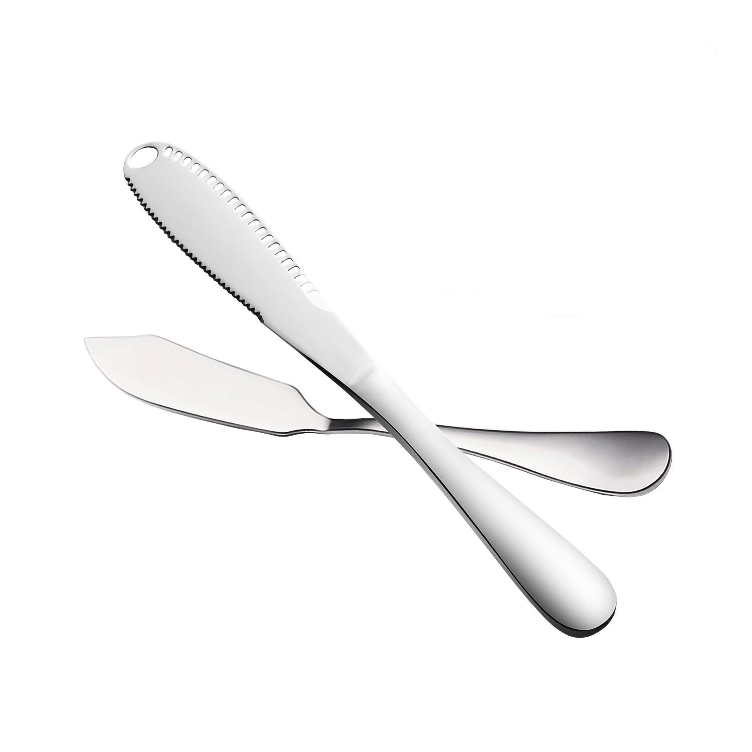 Butter Knife, Multifunctional stainless steel butter spreader for bread smear butter, jam, peanut butter.