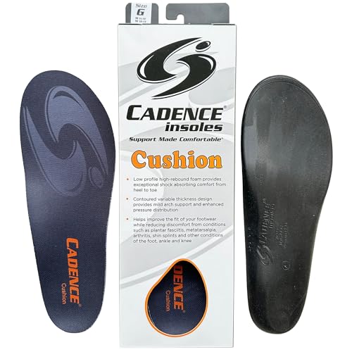 Plantillas Cadence Cushion para soporte y alivio plantar miniatura 1