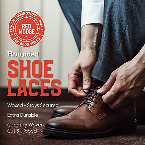 Red Moose - Deluxe Shoe Polish Cleaning Kit - Leather Boot & Shoe Shine Care Kit - Black, Brown & Neutral Shoe Polish With Brushes, Laces, Buffing Cloth, Travel Bag & More - Shoe Cleaning Polish Kit - Made In Usa #TOP7