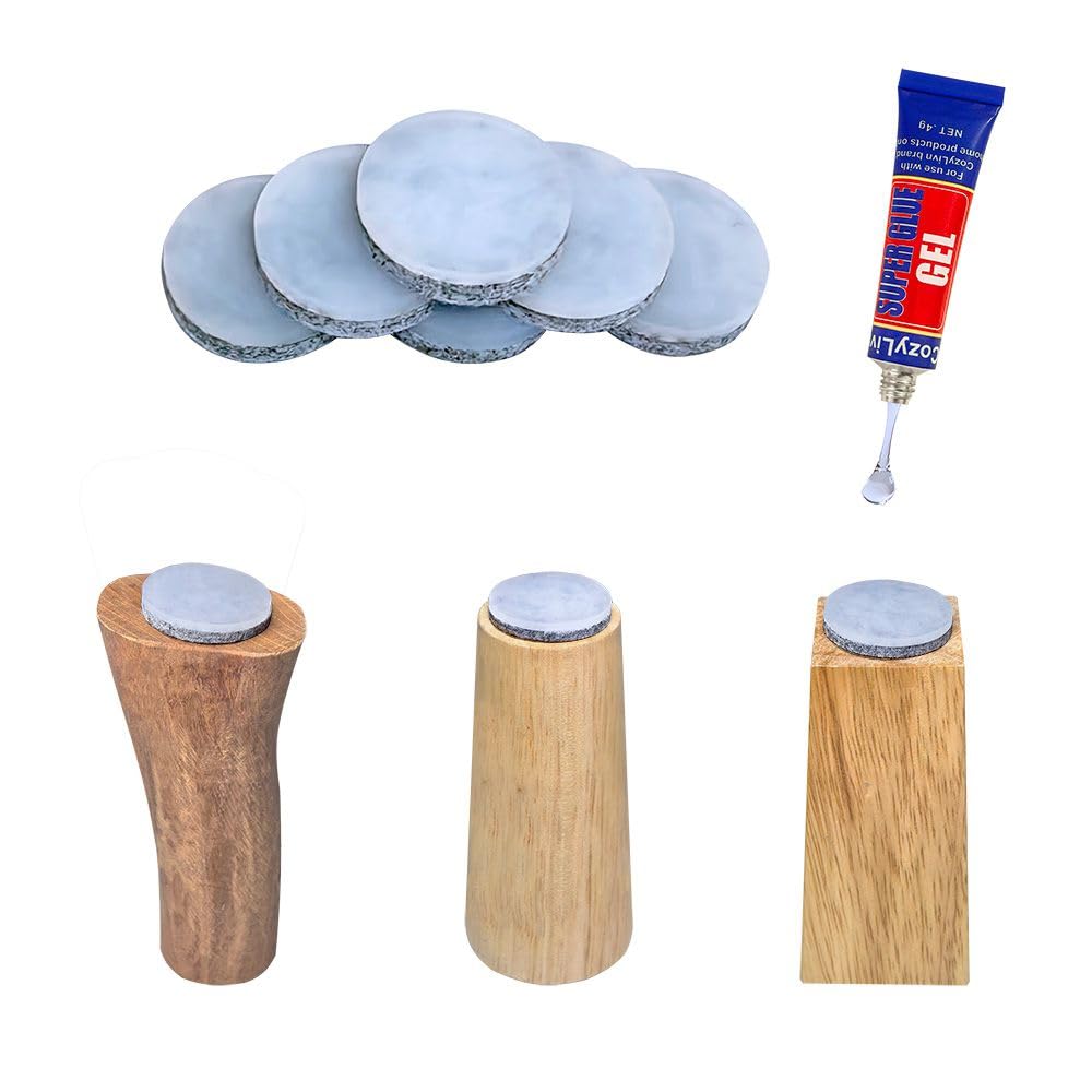 Almohadillas antideslizantes CozyLivn para evitar que tus muebles se deslicen en suelo laminado