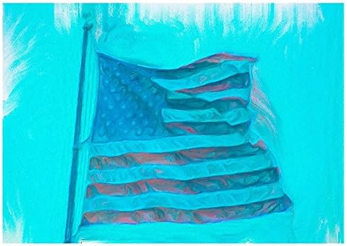 Veterans Day Fine Art Greeting Card (Inside Reads: Thank You for Your Service!)
