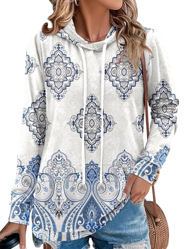 Image of Angerella Long Sleeve Hoodies for Women Pullover Hooded Sweatshirts