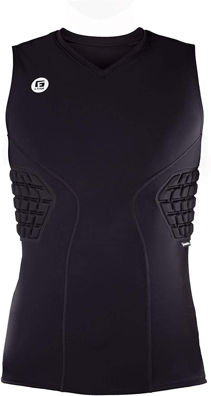 G-Form Men's Team Baselayer Tank - Workout Tanks for Men in Impact Sports - Adult