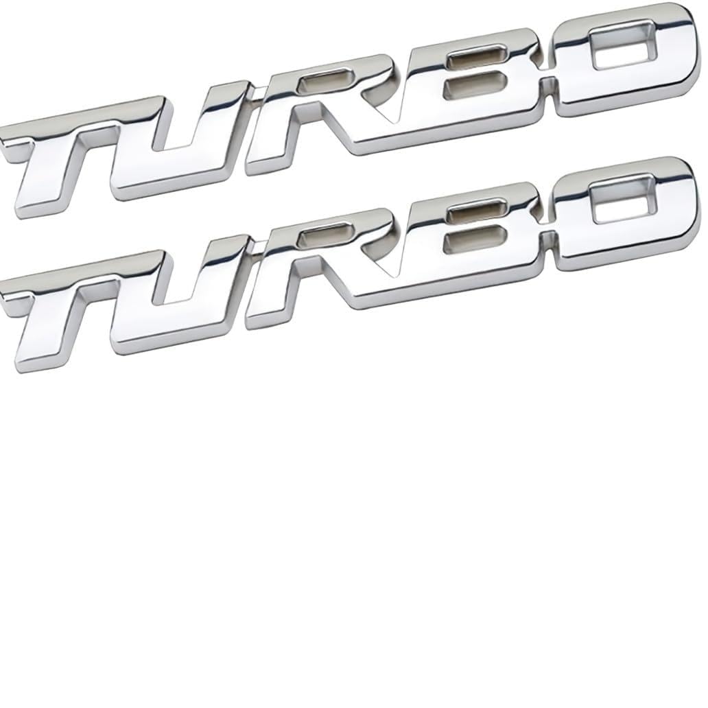 Ouzpwmh Silver 2 Pcs Self Adhesive Car Body Sticker Suitable For Alfa Romeo Alfasud Sprint 1976-1989, Tuning Side Wing Decoration Weatherproof Emblems Made Of Metal,