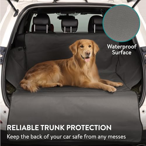 Navaris Waterproof Car Boot Cover - Versatile Trunk Cargo Liner - Perfect for Protecting Rear of Vehicle - Easy to Clean Adjustable Durable Car Back Accessory