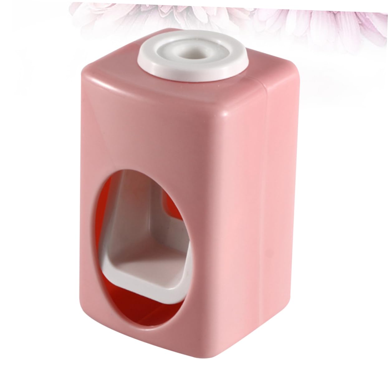 BESTYASH 2Pcs Automatic Toothpaste Dispenser Squeezer Compact Wall Mounted Toothpaste Holder for Space Saving Storage Creative for for Home Use Pink