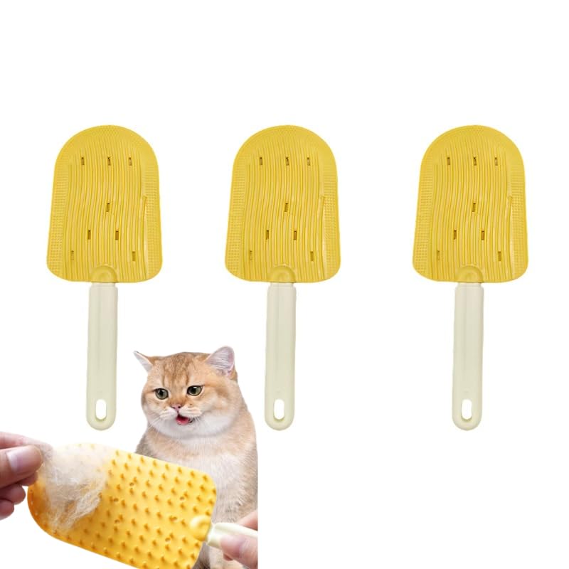 Fursundae Cat Grooming Brush/FurSundaePet Grooming Brush for Cats and Dogs/Fur Sundae