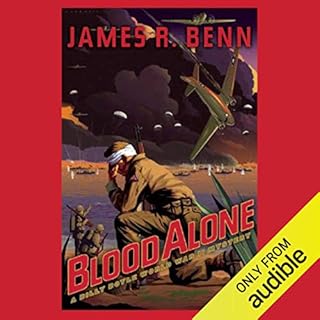 Blood Alone Audiolibro Por James R. Benn arte de portada